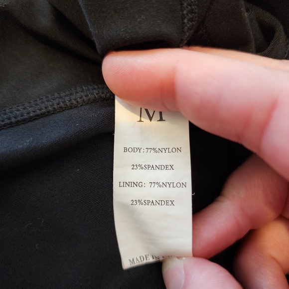 EUC Halara Halter Exercise Dress - Black - Picture 4 of 5